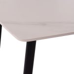 ΣΕΤ ΤΡΑΠΕΖΑΡΙΑΣ 7ΤΜΧ RAVEN HM21070.01 ΚΕΡΑΜΙΚΟ TOP--4 ΚΑΡΕΚΛΕΣ & 2 ΠΟΛΥΘΡΟΝΕΣ ΕΚΡΟΥ - Image 5
