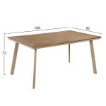 ΣΕΤ ΤΡΑΠΕΖΑΡΙΑΣ TABER HM10841.01 ΤΡΑΠΕΖΙ & 4 ΠΟΛΥΘΡΟΝΕΣ-ΑΛΟΥΜΙΝΙΟ & POLYWOOD-MOKA - Image 2