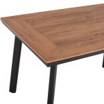 ΣΕΤ ΤΡΑΠΕΖΑΡΙΑΣ TABER HM21197 ΤΡΑΠΕΖΙ & 4 ΠΟΛΥΘΡΟΝΕΣ-ΑΛΟΥΜΙΝΙΟ & POLYWOOD-ΑΝΘΡΑΚΙ - Image 4