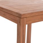 ΣΕΤ ΤΡΑΠΕΖΙ ΜΕ 2 ΣΚΑΜΠΟ ΜΠΑΡ PRESSCOT HM10918 ΞΥΛΟ TEAK ΣΕ ΦΥΣΙΚΟ ΧΡΩΜΑ - Image 5