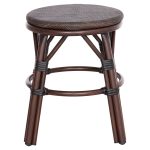 ΣΚΑΜΠΟ ΑΛΟΥΜΙΝΙΟΥ CHINO HM6285.01 BAMBOO LOOK ΚΑΦΕ-TEXTILENE ΚΑΦΕ Φ36x46Υεκ. - Image 3