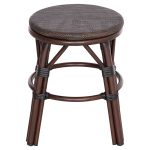 ΣΚΑΜΠΟ ΑΛΟΥΜΙΝΙΟΥ CHINO HM6285.01 BAMBOO LOOK ΚΑΦΕ-TEXTILENE ΚΑΦΕ Φ36x46Υεκ. - Image 4