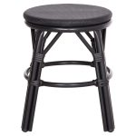 ΣΚΑΜΠΟ ΑΛΟΥΜΙΝΙΟΥ CHINO HM6285.02 BAMBOO LOOK & TEXTILENE ΣΕ ΜΑΥΡΟ Φ36x46Υεκ. - Image 3
