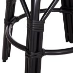 ΣΚΑΜΠΟ ΑΛΟΥΜΙΝΙΟΥ CHINO HM6285.02 BAMBOO LOOK & TEXTILENE ΣΕ ΜΑΥΡΟ Φ36x46Υεκ. - Image 6
