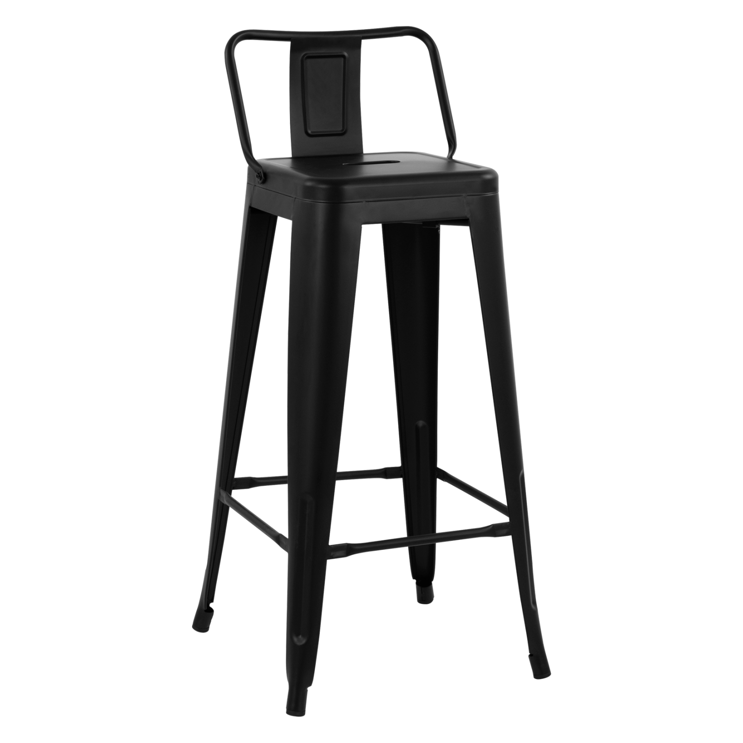 skampo-bar-me-plati-metalliko-fb9864342- ΣΚΑΜΠΟ BAR ME ΠΛΑΤΗ ΜΕΤΑΛΛΙΚΟ MELITA-PRO HM8643.42 ΜΑΥΡΟ ΜΑΤ 42x42x100Υεκ. - Image 1