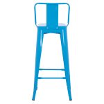 ΣΚΑΜΠΟ BAR-PRO ME ΠΛΑΤΗ ΜΕΤΑΛΛΙΚΟ MELITA HM8643.48 ΜΠΛΕ 42x42x100Υεκ. - Image 6
