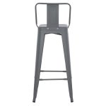 ΣΚΑΜΠΟ BAR ME ΠΛΑΤΗ ΜΕΤΑΛΛΙΚΟ MELITA-PRO HM8643.50 ΓΚΡΙ 42x42x100Υεκ. - Image 6