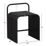ΣΚΑΜΠΟ ΣΕΙΡΑ INTREPID HM6326.01 ΑΛΟΥΜΙΝΙΟ ΣΕ ΜΑΥΡΟ 40x38x55Υεκ. - Image 2