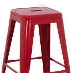 ΣΚΑΜΠΟ ΜΕΣΑΙΟΥ ΥΨΟΥΣ ΜΕΤΑΛΛΙΚΟ MELITA-PRO HM8573.44 ΚΟΚΚΙΝΟ 43x43x67Υεκ. - Image 4