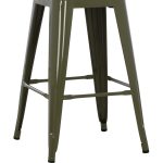 ΣΚΑΜΠΟ ΜΕΣΑΙΟΥ ΥΨΟΥΣ ΜΕΤΑΛΛΙΚΟ MELITA-PRO HM8573.43 DARK OLIVE GREEN 43x43x67Υεκ. - Image 5