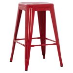 ΣΚΑΜΠΟ ΜΕΣΑΙΟΥ ΥΨΟΥΣ ΜΕΤΑΛΛΙΚΟ MELITA-PRO HM8573.44 ΚΟΚΚΙΝΟ 43x43x67Υεκ.