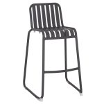 ΣΚΑΜΠΟ ΜΠΑΡ ΑΛΟΥΜΙΝΙΟΥ RACHEL HM6341.01 ΓΚΡΙ 47x56,5x98,5Υεκ.