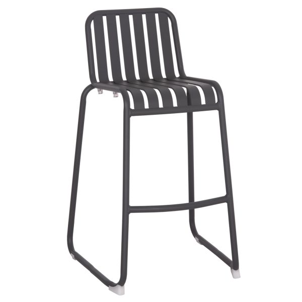 ΣΚΑΜΠΟ ΜΠΑΡ ΑΛΟΥΜΙΝΙΟΥ RACHEL HM6341.01 ΓΚΡΙ 47x56,5x98,5Υεκ.