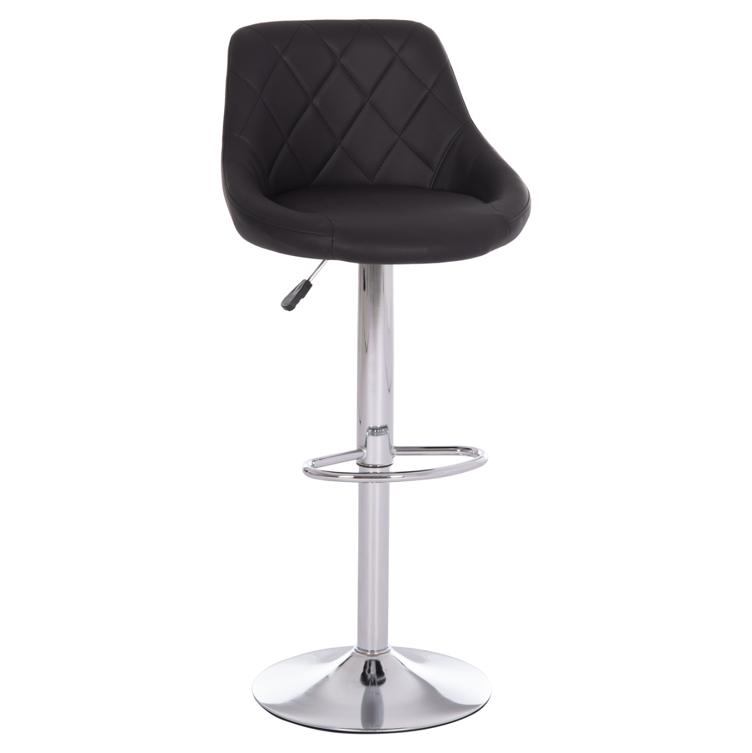 skampo-mpar-fb920421-me-amortiser-chromi ΣΚΑΜΠΟ ΜΠΑΡ ROSE HM204.21 ΜΕ ΑΜΟΡΤΙΣΕΡ ΧΡΩΜΙΟΥ & ΜΑΥΡΟ PU 48x45x105Υεκ. - Image 1