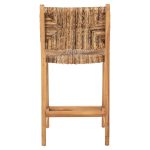 ΣΚΑΜΠΟ ΜΠΑΡ WALTER HM9842 ΞΥΛO TEAK ΣΕ ΦΥΣΙΚΟ-ΨΑΘΑ 46x55x96Υεκ. - Image 6
