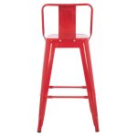 ΣΚΑΜΠΟ ΜΠΑΡ ΜΕΣΑΙΟΥ ΥΨΟΥΣ ΜΕΤΑΛΛΙΚΟ MELITA-PRO HM8574.44 ΚΟΚΚΙΝΟ 43x43x88Υεκ. - Image 6