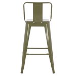 ΣΚΑΜΠΟ ΜΠΑΡ ΜΕΣΑΙΟΥ ΥΨΟΥΣ ΜΕΤΑΛΛΙΚΟ MELITA-PRO HM8574.43 DARK OLIVE GREEN 43x43x88Υεκ. - Image 6