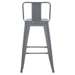 ΣΚΑΜΠΟ ΜΠΑΡ ΜΕΣΑΙΟΥ ΥΨΟΥΣ ΜΕΤΑΛΛΙΚΟ MELITA-PRO HM8574.50 ΓΚΡΙ 43x43x88Υεκ. - Image 6