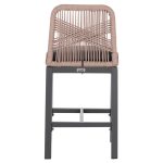 ΣΚΑΜΠΟ ΜΠΑΡ ΜΕΣ.ΥΨΟΥΣ HOWARD HM5791.21 ΑΝΘΡΑΚΙ ΑΛΟΥΜΙΝΙΟ--ΜΠΕΖ ΣΧΟΙΝΙ 47,5x55x94,5Υεκ - Image 6