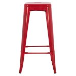 ΣΚΑΜΠΟ ΜΠΑΡ ΜΕΤΑΛΛΙΚΟ MELITA-PRO HM8642.44 ΣΕ ΚΟΚΚΙΝΟ 43x43x78Υεκ. - Image 3
