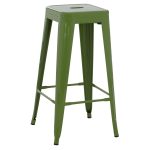 ΣΚΑΜΠΟ ΜΠΑΡ ΜΕΤΑΛΛΙΚΟ MELITA-PRO HM8642.53 ΣΕ LIGHT OLIVE GREEN 43x43x78Υεκ. - Image 4