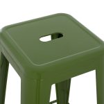ΣΚΑΜΠΟ ΜΠΑΡ ΜΕΤΑΛΛΙΚΟ MELITA-PRO HM8642.53 ΣΕ LIGHT OLIVE GREEN 43x43x78Υεκ. - Image 5