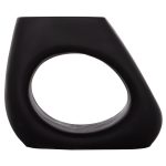 ΣΚΑΜΠΟ ΣΑΛΟΝΙΟΥ LANS HM4691.01 FIBER CEMENT ΣΕ ΜΑΥΡΟ--58x28x45.5Υεκ. - Image 3