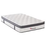 ΣΤΡΩΜΑ ΔΙΠΛΟ SILENTIUM HM749.04 POCKET SPRINGS--ΛΕΥΚΟ 140x200x30Υεκ.
