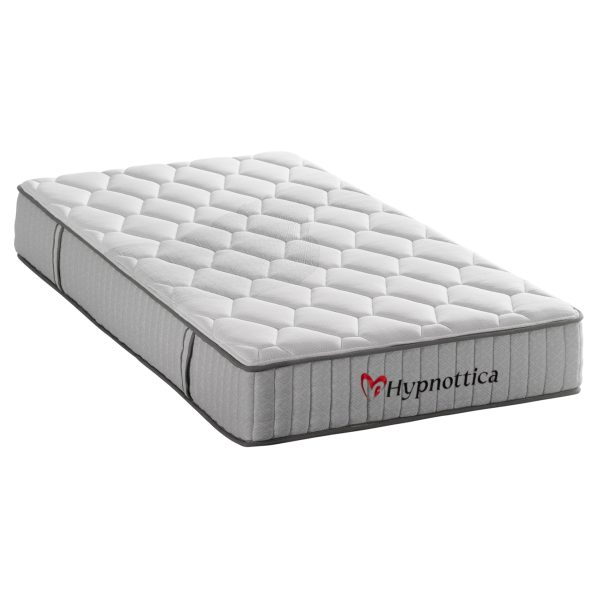 ΣΤΡΩΜΑ ΗΜΙΔΙΠΛΟ HYPNOTTICA HM748.02 POCKET SPRINGS--ΛΕΥΚΟ 120x200x25Υεκ.