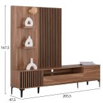 ΣΥΝΘΕΣΗ ΣΑΛΟΝΙΟΥ 3ΤΜΧ HARRY HM21092 ΤΡΑΠΕΖΙ ΣΑΛΟΝΙΟΥ-ΕΠΙΠΛΟ TV-ΒΙΤΡΙΝΑ - Image 2