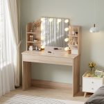 ΤΟΥΑΛΕΤΑ ΜΕ ΦΩΤΙΣΜΟ LED-ΡΑΦΙΑ-ΣΥΡΤΑΡΙΑ LAURYN HM2502.01 SONAMA 108x40x140Υεκ - Image 2