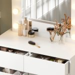 ΤΟΥΑΛΕΤΑ ΜΕ ΦΩΤΙΣΜΟ LED & ΣΥΡΤΑΡΙΑ BEYON HM2500.03 ΜΕΛΑΜΙΝΗ ΣΕ ΛΕΥΚΟ 80x40x140Υεκ. - Image 6