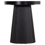 ΤΡΑΠΕΖΑΚΙ ΒΟΗΘΗΤΙΚΟ DENTON HM18023.01 MDF TOP ΦΥΣΙΚΟ ΞΥΛΟΥ-ΒΑΣΗ ΜΑΥΡΗ Φ45x51,5Υεκ. - Image 3