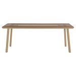 ΤΡΑΠΕΖΙ ΑΛΟΥΜΙΝΙΟΥ TABER HM5131.04 ΚΑΠΟΥΤΣΙΝΟ ΜΕ POLYWOOD TOP 200x100x75Υεκ - Image 3