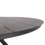 ΤΡΑΠΕΖΙ ΑΛΟΥΜΙΝΙΟΥ ΣΤΡΟΓΓΥΛΟ HIGER HM6290.01 ΓΚΡΙ Φ126x74Υεκ. - Image 6