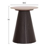 ΤΡΑΠΕΖΙ ΒΟΗΘΗΤΙΚΟ CATER HM18322 ΚΕΡΑΜΙΚΟ TOP ΟΨΗ ΤΡΑΒΕΡΤΙΝΑΣ-MDF ΒΑΣΗ Φ45x56Υεκ - Image 2