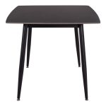 ΤΡΑΠΕΖΙ RAVEN HM18150.02 ΚΕΡΑΜΙΚΟ TOP ΜΕ ΟΨΗ ΜΑΥΡΟ ΜΑΡΜΑΡΟ 160x80x74Υεκ. - Image 5