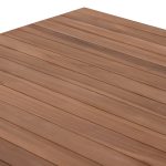 ΤΡΑΠΕΖΙ ΟΡΘΟΓΩΝΙΟ FINTO HM6616 ΞΥΛΟ TEAK--ΦΥΣΙΚΟ 200x100x75Υεκ. - Image 6