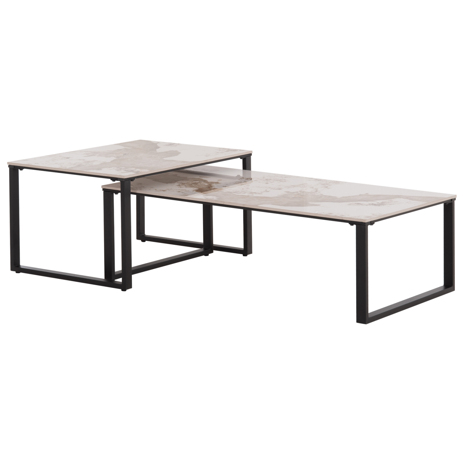 trapezi-salonioy-2tmch-fb91836501-metall ΤΡΑΠΕΖΙ ΣΑΛΟΝΙΟΥ 2ΤΜΧ TERREN HM18365.01 ΜΕΤΑΛΛΟ--SINTERED STONE PANDORA 120x70x45Υεκ - Image 1