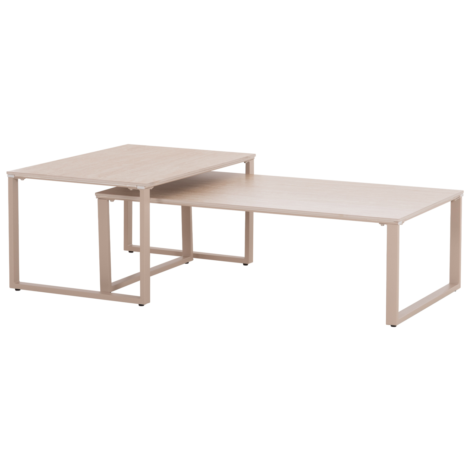 trapezi-salonioy-2tmch-fb91836502-mpez-p ΤΡΑΠΕΖΙ ΣΑΛΟΝΙΟΥ 2ΤΜΧ TERREN HM18365.02 ΜΠΕΖ ΠΟΔΙΑ--SINTERED STONE ΣΕ ΤΡΑΒΕΡΤΙΝΑ 120x70x45Υεκ - Image 1