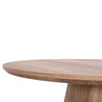 ΤΡΑΠΕΖΙ ΣΑΛΟΝΙΟΥ KARAN HM18028 MDF ΣΕ ΦΥΣΙΚΟ ΧΡΩΜΑ ΞΥΛΟΥ Φ80x45,5Υεκ. - Image 6