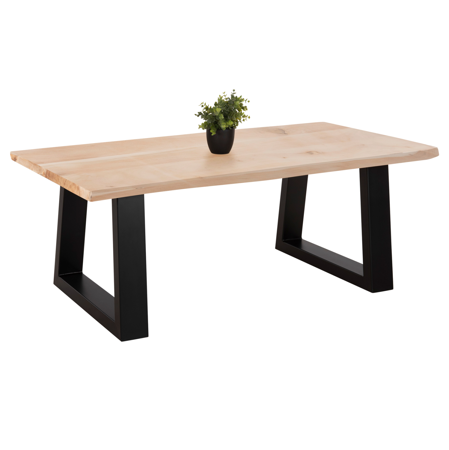 trapezi-salonioy-fb9850221-xylo-akakias- ΤΡΑΠΕΖΙ ΣΑΛΟΝΙΟΥ SOFIA SLIM HM8502.21 ΞΥΛΟ ΑΚΑΚΙΑΣ ΣΕ ΑΝΟΙΧΤΟ ΦΥΣΙΚΟ 115x65x45Υεκ. - Image 1