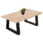 ΤΡΑΠΕΖΙ ΣΑΛΟΝΙΟΥ SOFIA SLIM HM8502.21 ΞΥΛΟ ΑΚΑΚΙΑΣ ΣΕ ΑΝΟΙΧΤΟ ΦΥΣΙΚΟ 115x65x45Υεκ. - Image 4