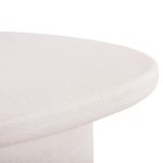 ΤΡΑΠΕΖΙ ΣΑΛΟΝΙΟΥ ΟΒΑΛ ΣΕΙΡΑ SANTORINI HM18054 MDF ΣΕ ΥΠΟΛΕΥΚΟ ΧΡΩΜΑ 54x54,5x40Υεκ - Image 6