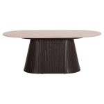 ΤΡΑΠΕΖΙ ΣΑΛΟΝΙΟΥ ΟΒΑΛ CATER HM18321 ΚΕΡΑΜΙΚΟ TOP ΟΨΗ ΤΡΑΒΕΡΤΙΝΑΣ-MDF ΒΑΣΗ 120x60x46Υεκ - Image 3