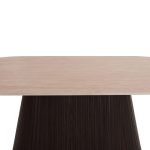 ΤΡΑΠΕΖΙ ΣΑΛΟΝΙΟΥ ΟΒΑΛ CATER HM18321 ΚΕΡΑΜΙΚΟ TOP ΟΨΗ ΤΡΑΒΕΡΤΙΝΑΣ-MDF ΒΑΣΗ 120x60x46Υεκ - Image 6