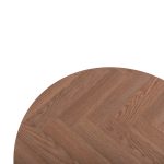 ΤΡΑΠΕΖΙ ΣΑΛΟΝΙΟΥ ΠΕΡΙΣΤΡΕΦΟΜΕΝΟ NORTON HM18035.03 ΜΕΤΑΛΛΟ ΜΑΥΡΟ-MDF TOP Φ80x45,5Υ - Image 5