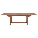 TΡΑΠΕΖΙ ΤΡΑΠΕΖΑΡΙΑΣ ΑΝΟΙΓΟΜΕΝΟ CRANDER HM6376 ΞΥΛΟ TEAK ΣΕ ΦΥΣΙΚΟ 180-240x100x76Υεκ - Image 4