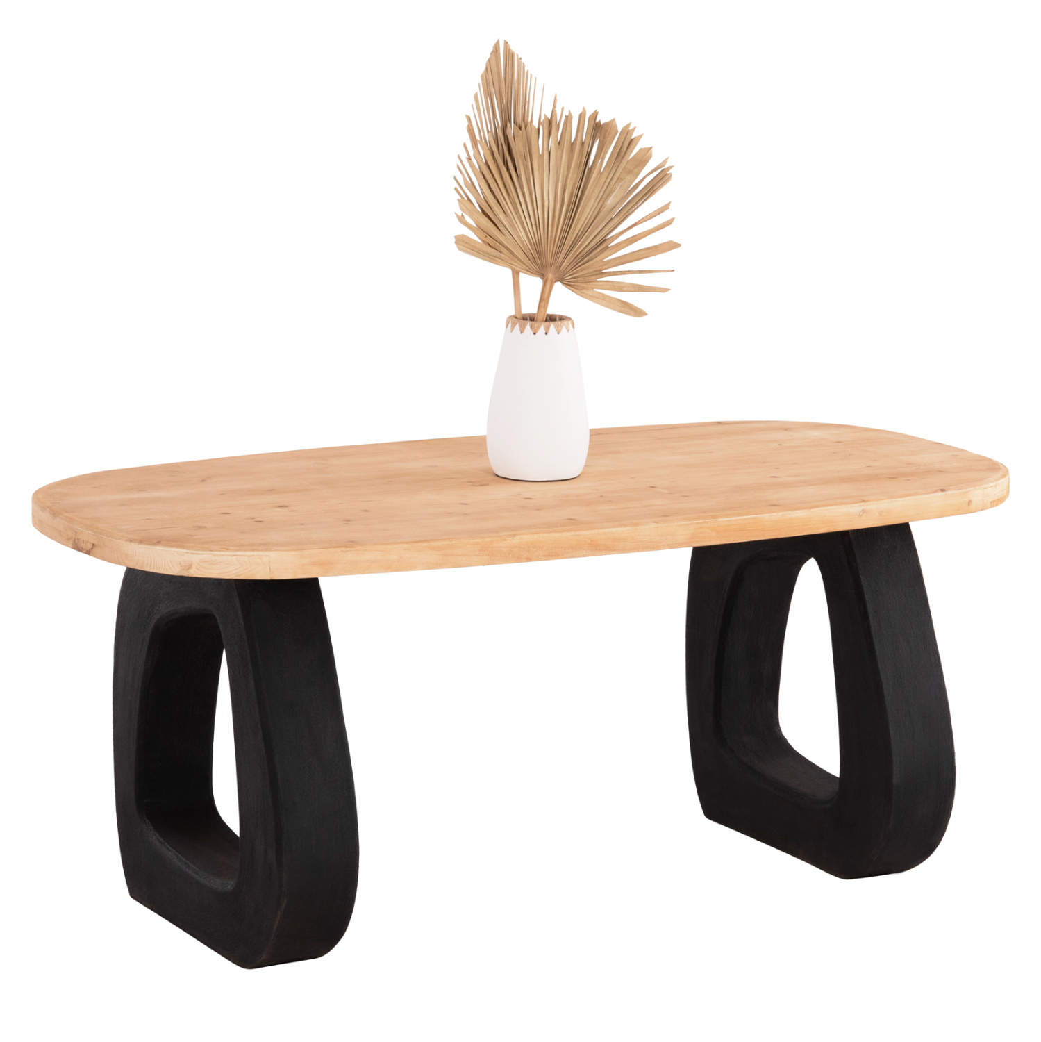 trapezi-trapezarias-fb918065-top-xylo-el ΤΡΑΠΕΖΙ ΤΡΑΠΕΖΑΡΙΑΣ ΣΕΙΡΑ SANTORINI HM18065 TOP ΞΥΛΟ ΕΛΑΤΟΥ-ΠΟΔΙΑ ΠΟΛΥΡΗΤΙΝΗΣ 180x91x76Υεκ - Image 1