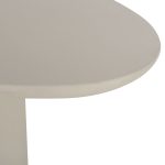 ΤΡΑΠΕΖΙ ΤΡΑΠΕΖΑΡΙΑΣ FIBER CEMENT ΟΒΑΛ BRECCAN HM6577.02 ΜΠΕΖ 240x100x75Υεκ. - Image 5